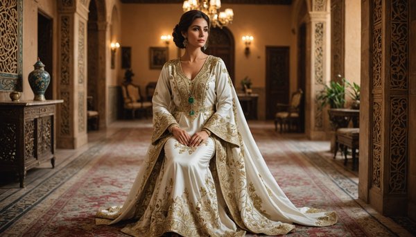 Le caftan algérien mariage : élégance et raffinement pour votre jour j